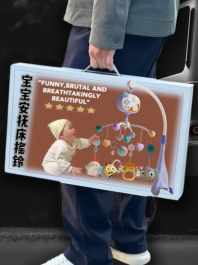 后悔买晚了，太省妈了🤣。过来人强烈建议一定要买这个床铃!因为它真的让你太省心了!!!

买床铃务必要注意几个点:
音量可调节，保护宝宝听力2光线柔和，保护宝宝视力45度旋转，防斜视
什么时候可以用床铃