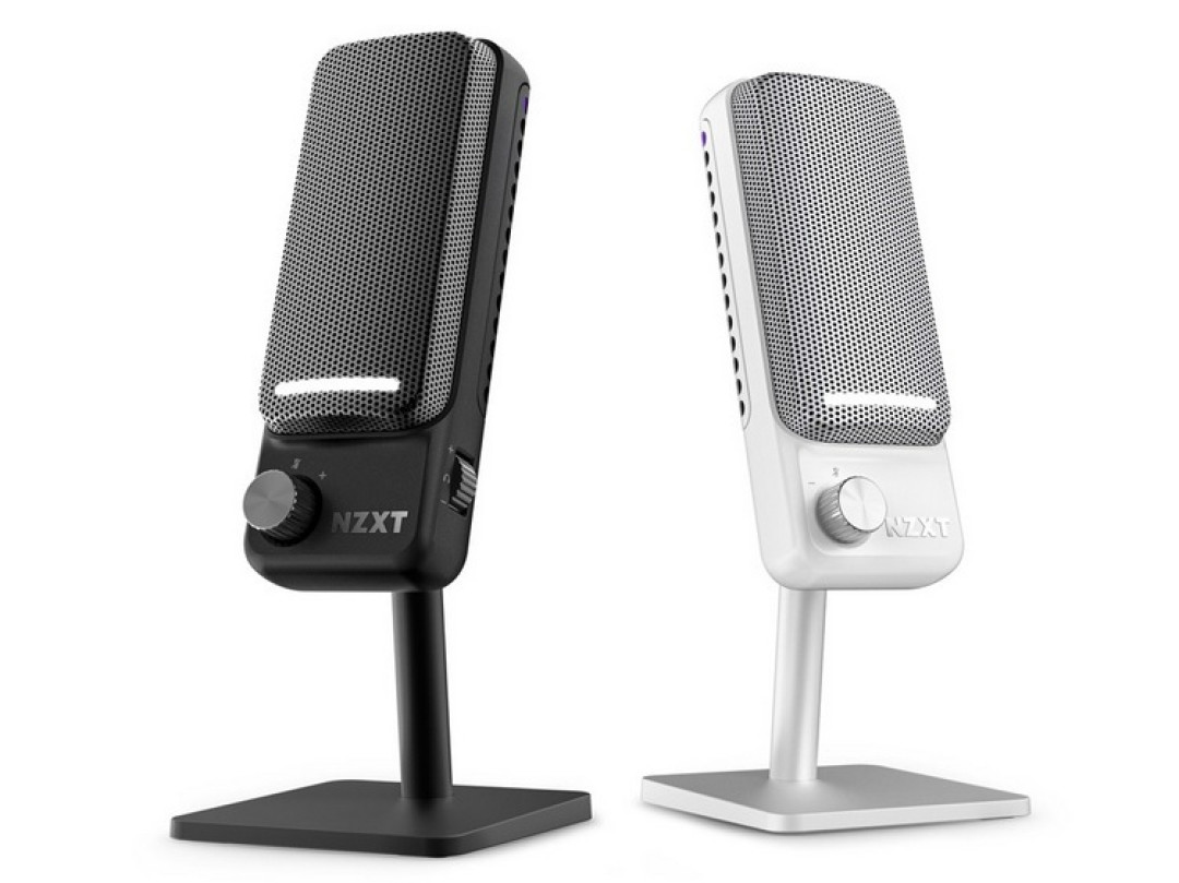 NZXT 还发布 Capsule Elite 麦克风和 Zone 系列鼠标垫