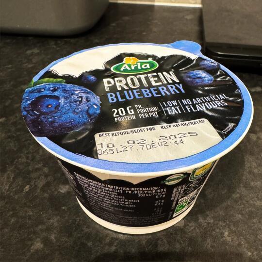 Arla 蛋白质蓝莓酸奶测评