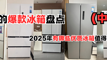 美的爆款冰箱盘点，2025年有哪些优质冰箱值得挑选（中）