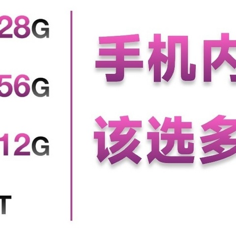 预算有限也能一步到位2024手机内存选购终极指南：这四类人群必看