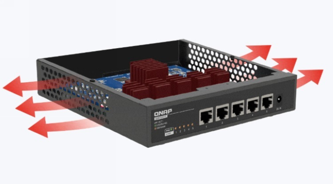 QNAP 威联通发布 QSW-3205-5T 交换机,5路万兆