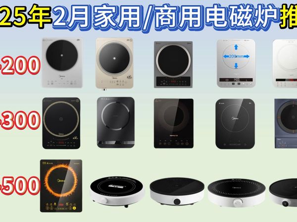 【建议收藏】2025年2月家用/商用电磁炉选购推荐指南!美的、九阳、宫菱、小米、钛古哪个品牌最好?大功率电磁灶有哪些?电磁炉和燃气灶哪个好?