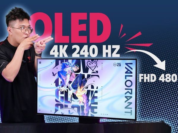 【显示器评测】LG 32GS95UV | OLED屏幕能够将4K 240Hz转换为完整的HD 480Hz