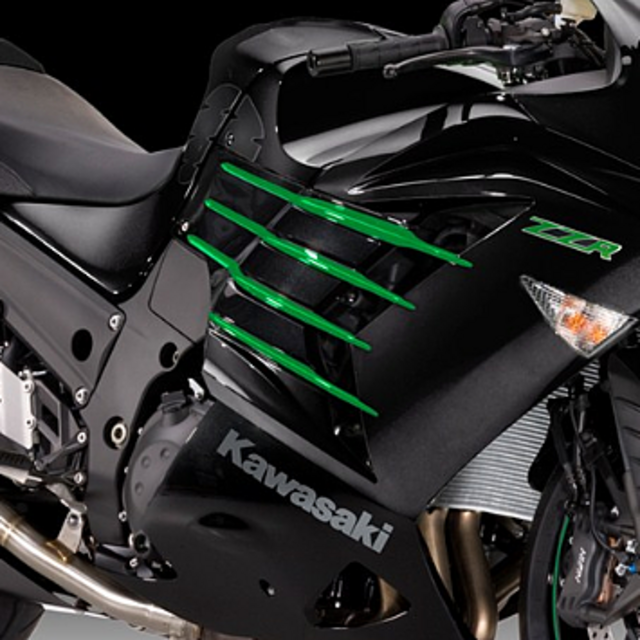 Kawasaki ZZ-R1400 Performance高端摩托车