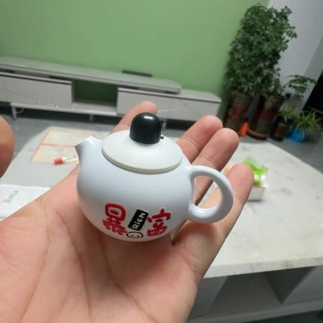 谁说茶壶不能用打火机点火？