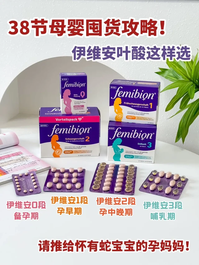 伊维安不同孕期叶酸怎么选？一篇给你讲清楚