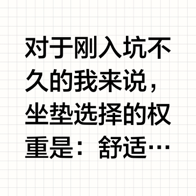 🚴我愿称之为百元坐垫天花板！