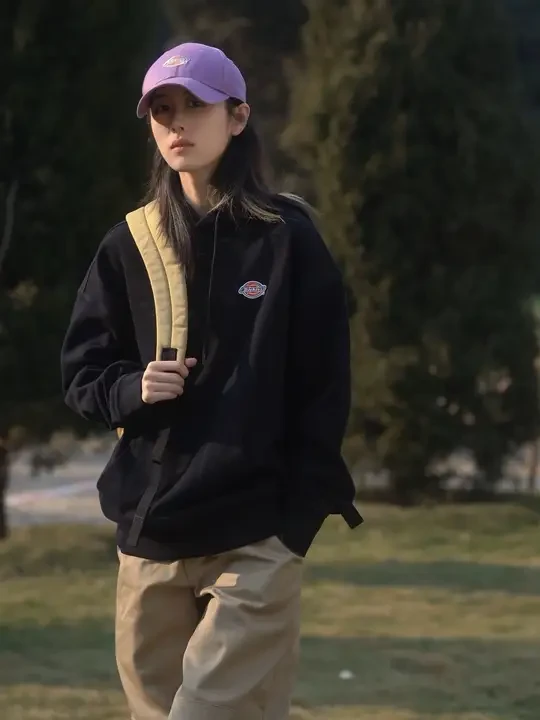 什么样的卫衣才是你的心之所属#dickies #ootd穿搭 #ootd #开学穿搭 #男友穿搭 DK010945 模特展示