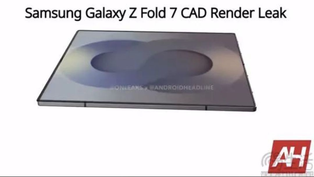 三星Galaxy Z Fold7渲染图现身，内屏或更大