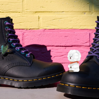 Dr.Martens x BT21 2.0：工艺与艺术的碰撞💥紫色很有韵味！