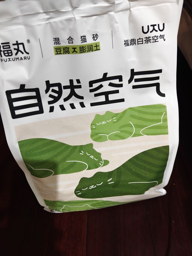 自然空气猫砂，白茶味