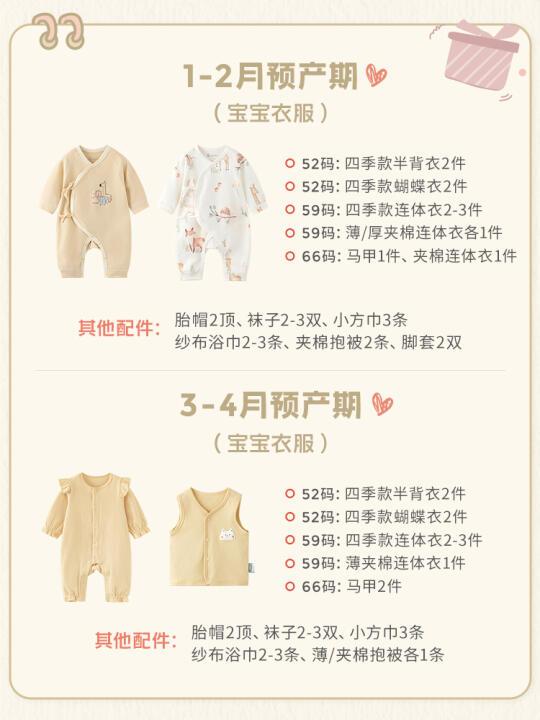 新生儿衣服怎么囤❓全攻略|底层逻辑‼️‼️‼️
