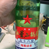 56 的红星二锅头，喝下来还不错！