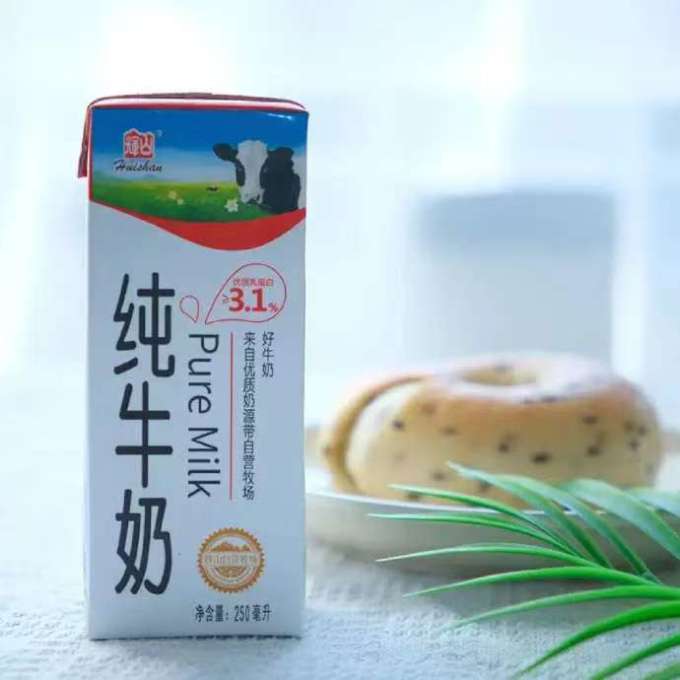 辉山常温牛奶