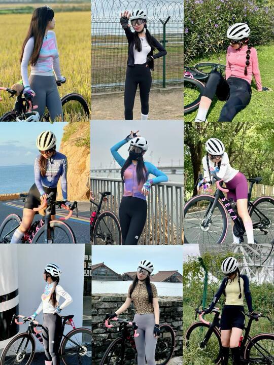 🌸🚴骑行人的春天，九套穿搭合集～