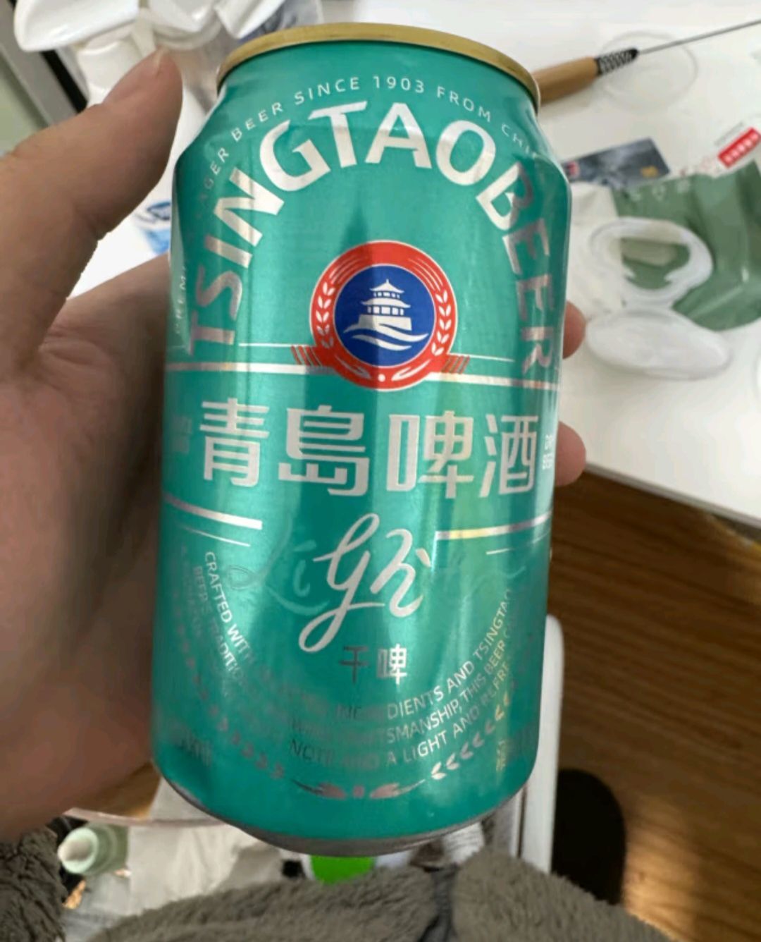 新年新尝试:青岛干啤