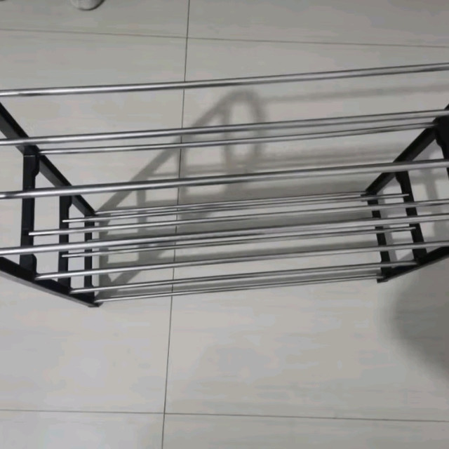 索尔诺四层推荐款黑色K570鞋架：打造高效收纳，尽享生活便捷