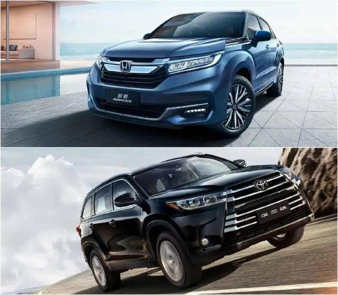 汉兰达VS冠道:降价后的中型SUV抉择与解析