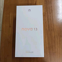 华为-nova 13 国家补贴256GB 星耀黑