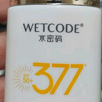 水密码377美白防晒乳40gSPF50+PA++++高倍防水防汗清爽