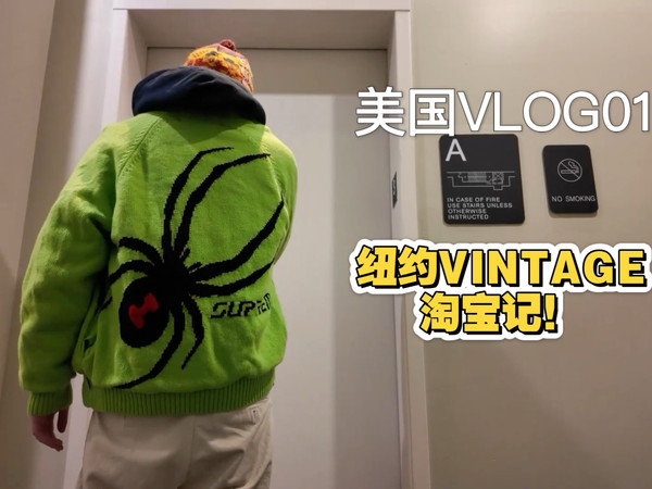 【美国VLOG01】纽约vintage淘宝记