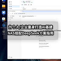 为个人/企业量身打造AI基建丨NAS搭配DeepSeek方案指南