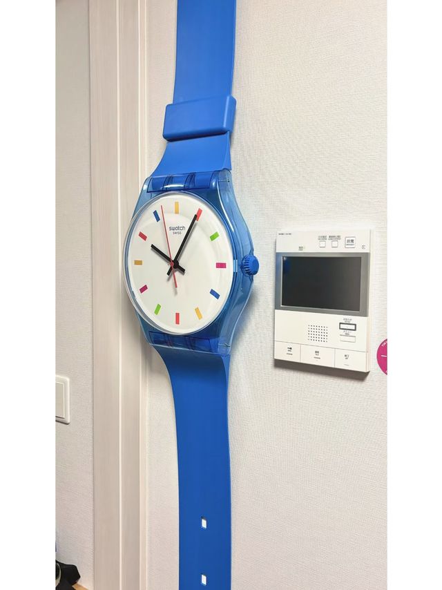 当我把Swatch Maxi挂上墙，一切都值了