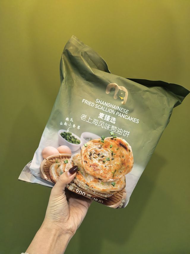 完美速食，在家就能品尝上海葱油饼！