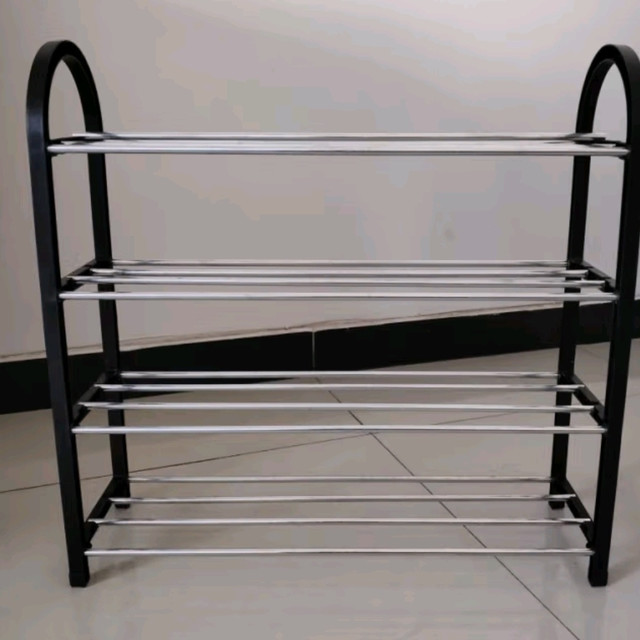 索尔诺四层鞋架K570：出租房、家庭门口的经济实惠之选