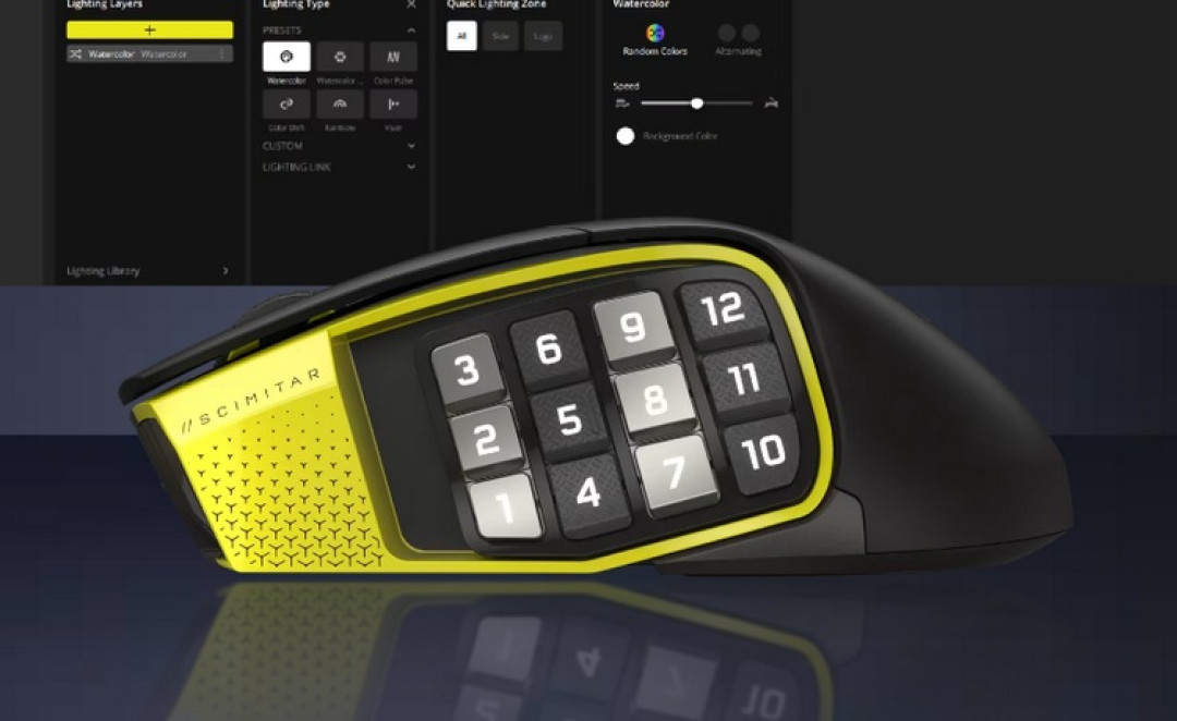 美商海盗船发布 Scimitar Elite Wireless SE 游戏鼠标,12快捷按键