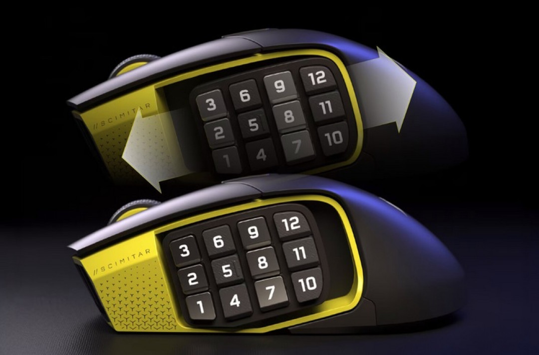 美商海盗船发布 Scimitar Elite Wireless SE 游戏鼠标,12快捷按键