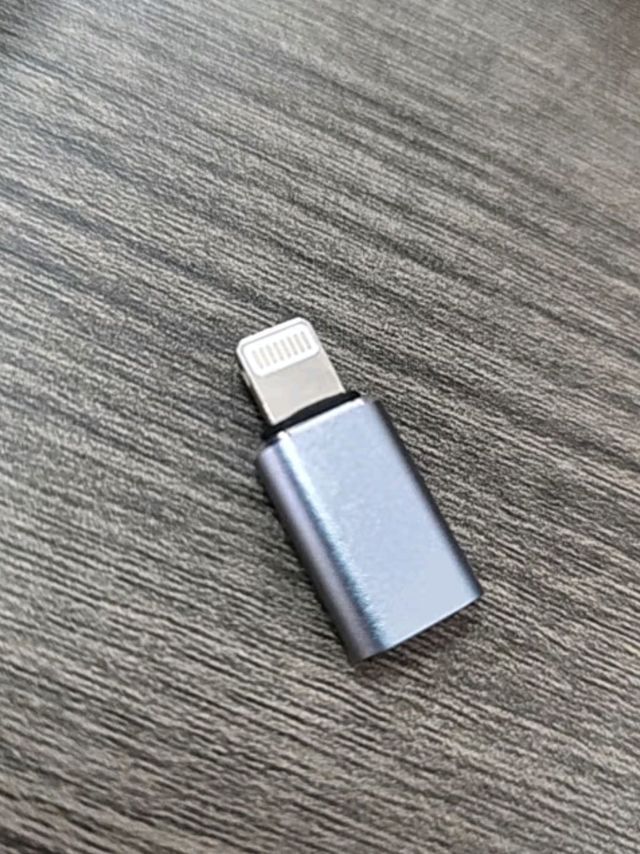 毕亚兹安卓苹果转接头转换器Type-C转Lightning充电数据线评测