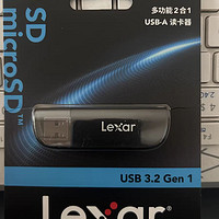 Lexar雷克沙USB3.2二合一读卡器：高速传输，双卡双接口设计  