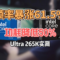 英特尔265K游戏帧率暴涨61.5%，沉浸游戏标杆
