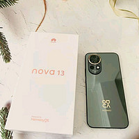 华为 nova 13 国家补贴15% 512GB 星耀黑 前置6000万超广角人像 AI修图 北斗卫星图片消息鸿蒙智能手机