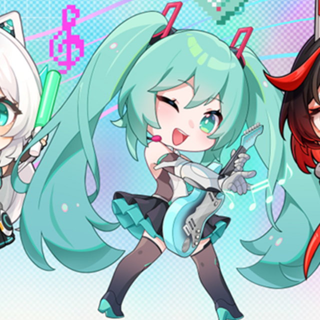 华硕天选 x ROG x 初音未来联名，50系新品发布会定档4月12日