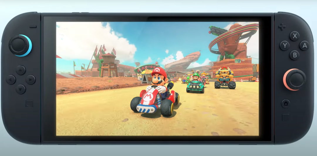 Switch 2性能飞跃!磁吸Joy-Con+4K输出,20款新游含《马赛9》首曝