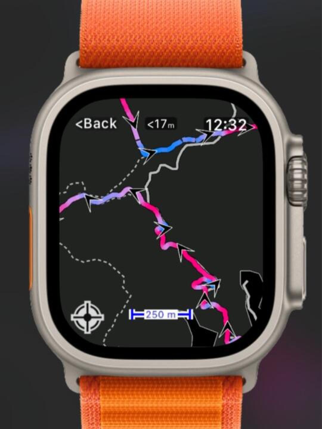 Apple Watch户外导航实测:12小时续航+三维地形预警,徒步越野玩家必备