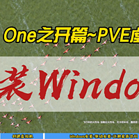 All in One之开篇~PVE虚拟机安装Windows~