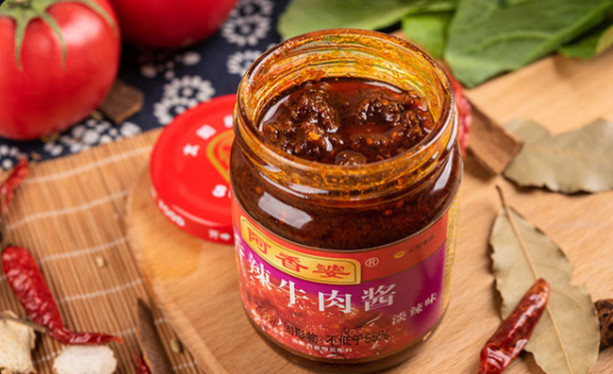阿香婆香辣牛肉酱开胃好吃