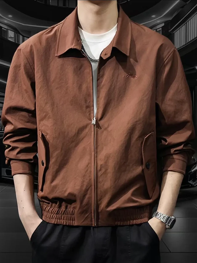 被问爆的春季神衣 | Mexican稻草人工装夹克

谁懂美式复古的魅力啊！Mexican/稻草人春季潮牌哈灵顿工装夹克，版型超绝，宽松但不臃肿，休闲感拉满。肩膀线条设计很利落，不管是溜肩还是窄肩星人