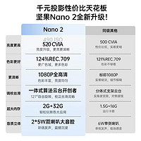 坚果投影 Nano 2：小身材，大精彩