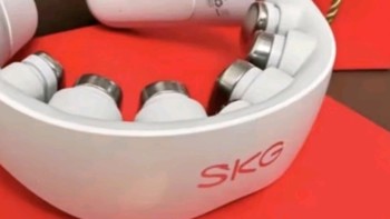 SKG颈椎按摩器G5颈部肩颈按摩仪U型枕脉冲揉捏理疗护颈仪脖子牵引