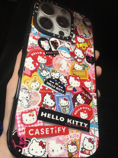 HelloKitty手机壳太绝了CASETiFY联名款，手感好到爆，质量杠杠的