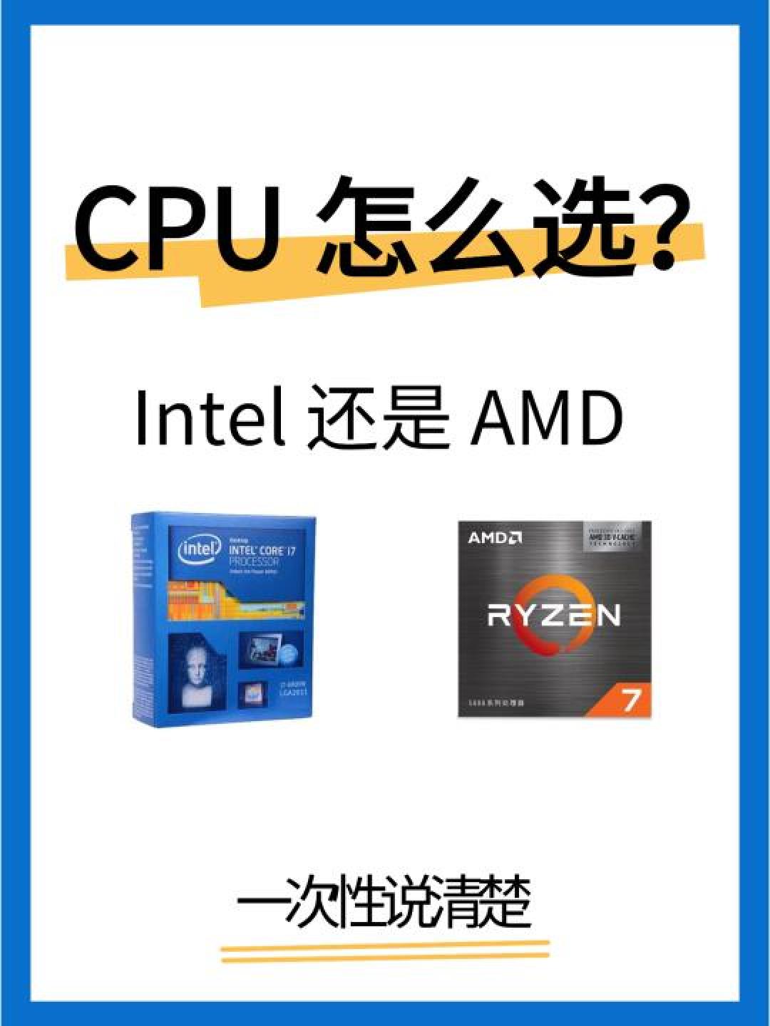 2025年CPU选购终极指南:Intel与AMD全场景对比解析