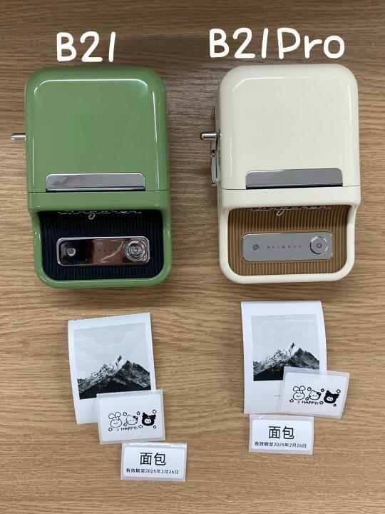 一篇讲清楚!精臣B21和B21pro的区别