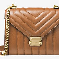 【MICHAEL KORS WHITNEY大号链条信封包】