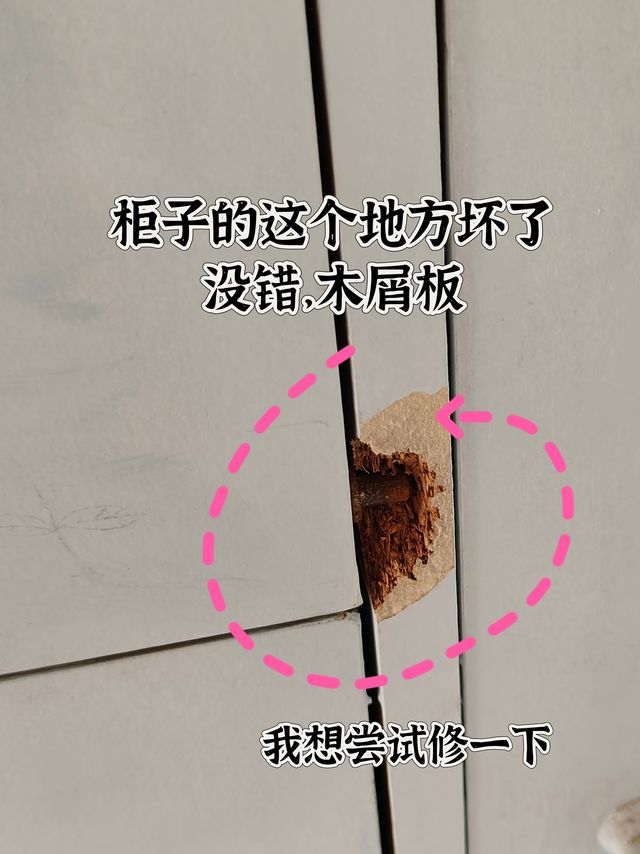 502+木屑，修理坏掉的鞋柜？你猜有没有成功