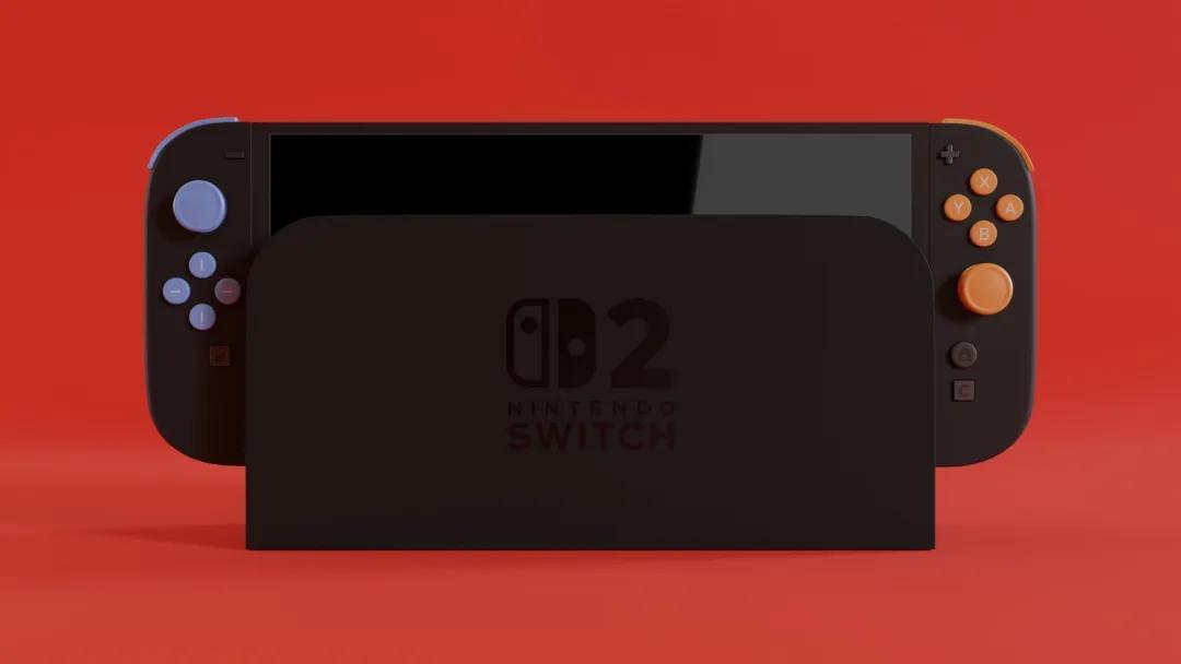 任天堂Switch 2颠覆性升级：翻转屏+磁吸手柄，性能炸裂告别漂移！